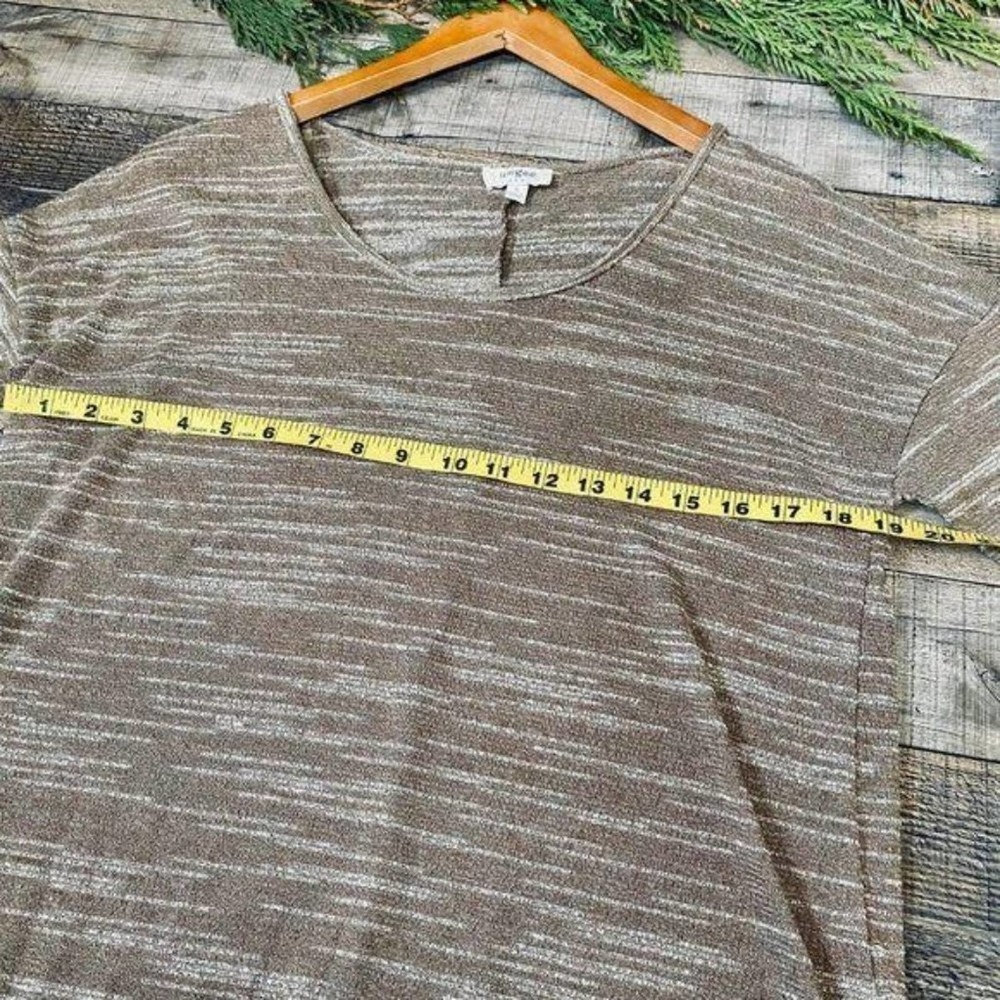 Umgee Brown Long Sleeve Top Size Small - Picture 4 of 8